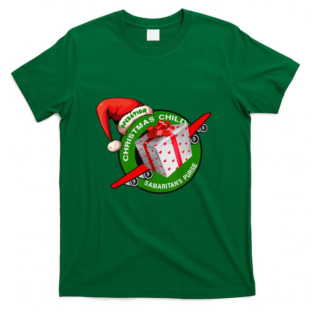 Samaritans Purse Operation Christmas Child Funny Xmas T-Shirt