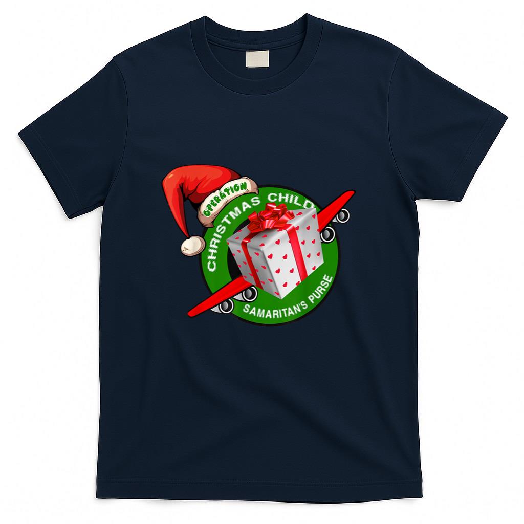 Samaritans Purse Operation Christmas Child Funny Xmas T-Shirt