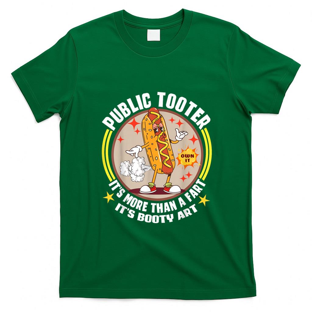 Funny Tees - Public Tooter Funny Inappropriate Embarrassing Adult Humor T-Shirt