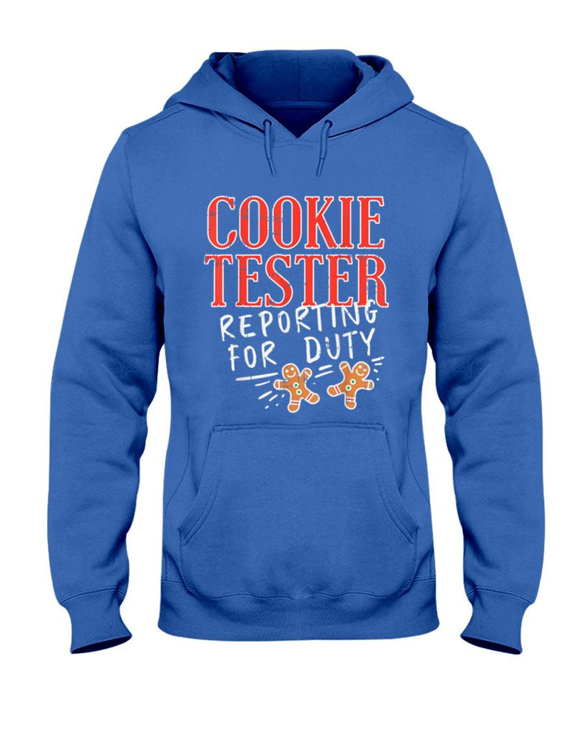 Cookie Tester Reporting Duty Funny Christmas Xmas Kids Gift T-Shirt