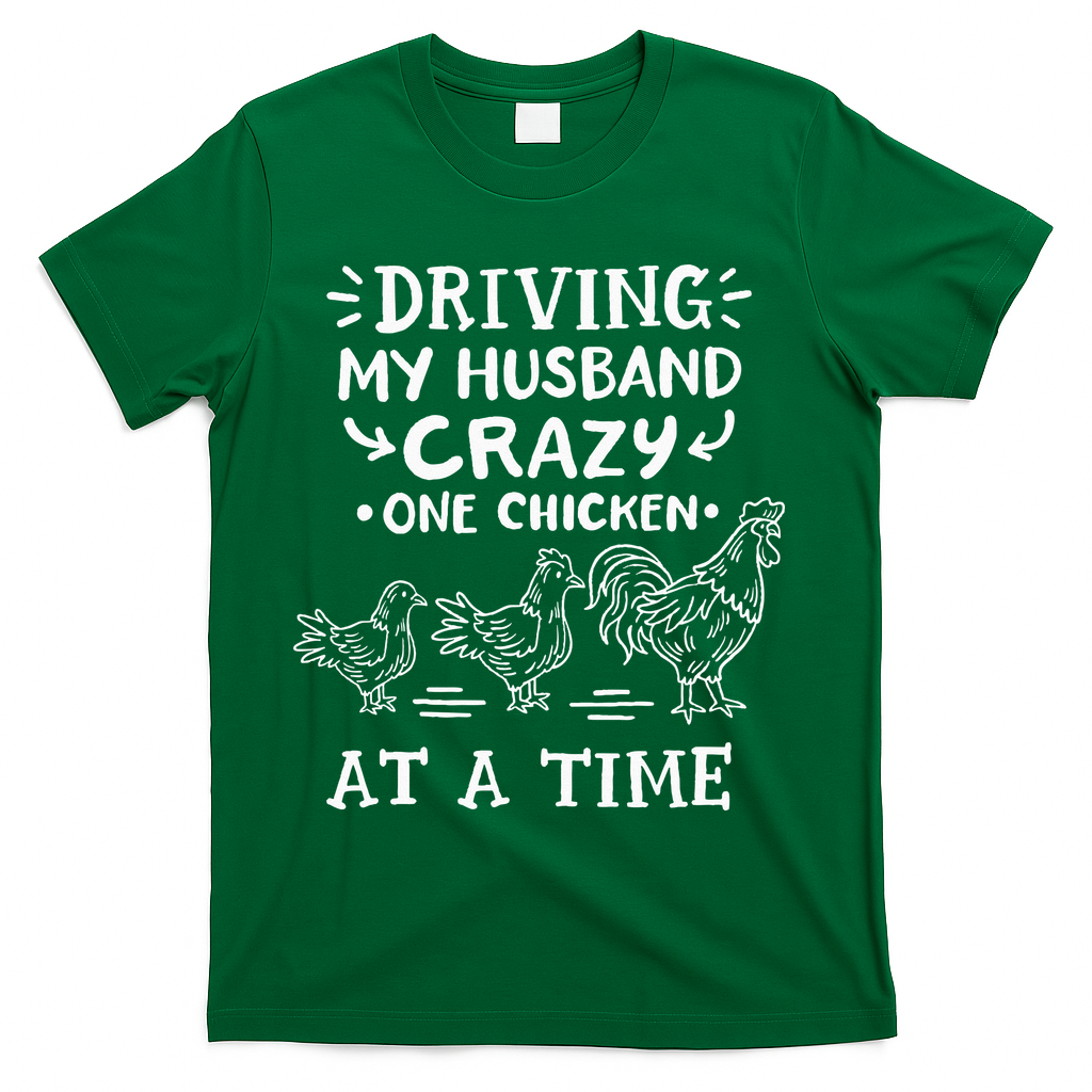 Crazy Chicken Lady Funny Chicken T-Shirt
