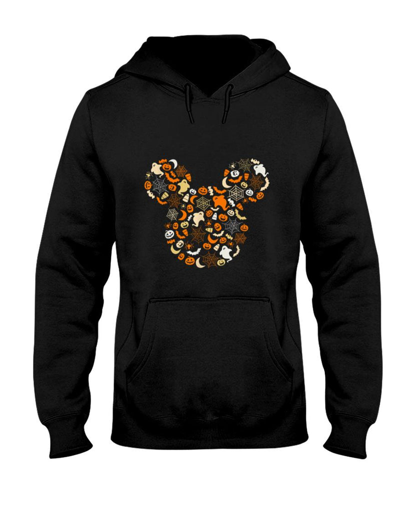 Halloween Shirt - Disney Mickey Mouse Halloween Ghosts Pumpkins Spiders T-Shirt