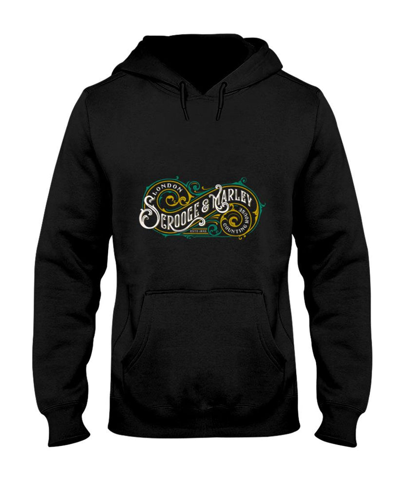 Scrooge and Marley Counting House Christmas Carol Vintage T-Shirt