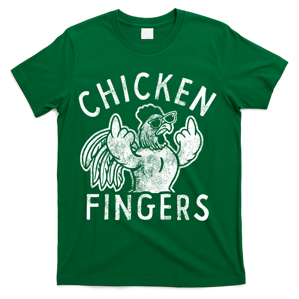 Chicken Fingers Funny Offensive T-Shirt