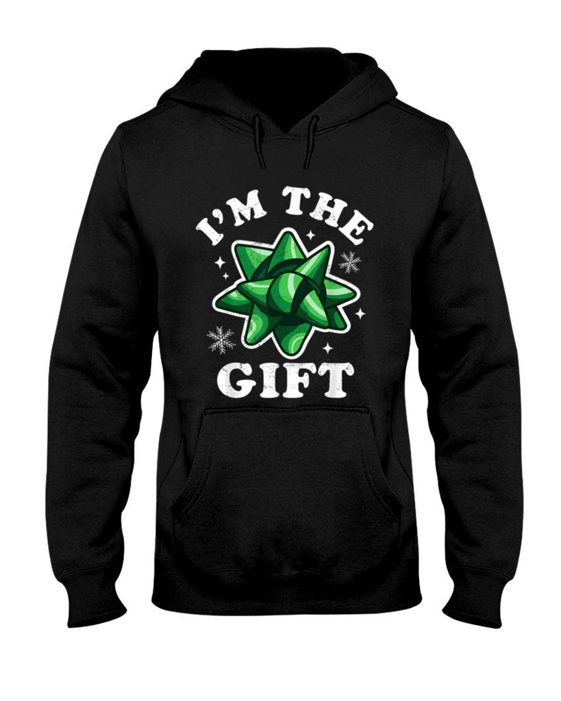 Im the gift - Funny Ugly Christmas Sweater - Xmas Bow T-Shirt