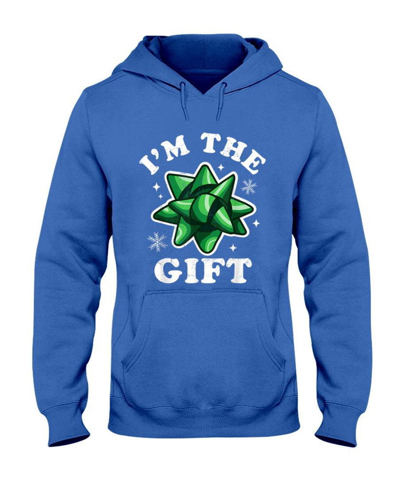Im the gift - Funny Ugly Christmas Sweater - Xmas Bow T-Shirt