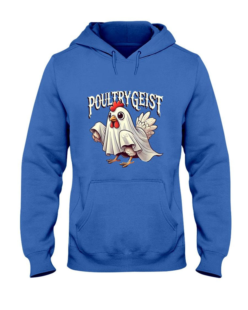Halloween Shirt - Chicken Ghost Poultrygeist Funny Halloween Farmer T-Shirt