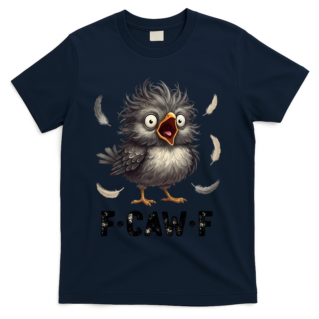 Funny Baby Chicken F-Caw-F Chick T-Shirt
