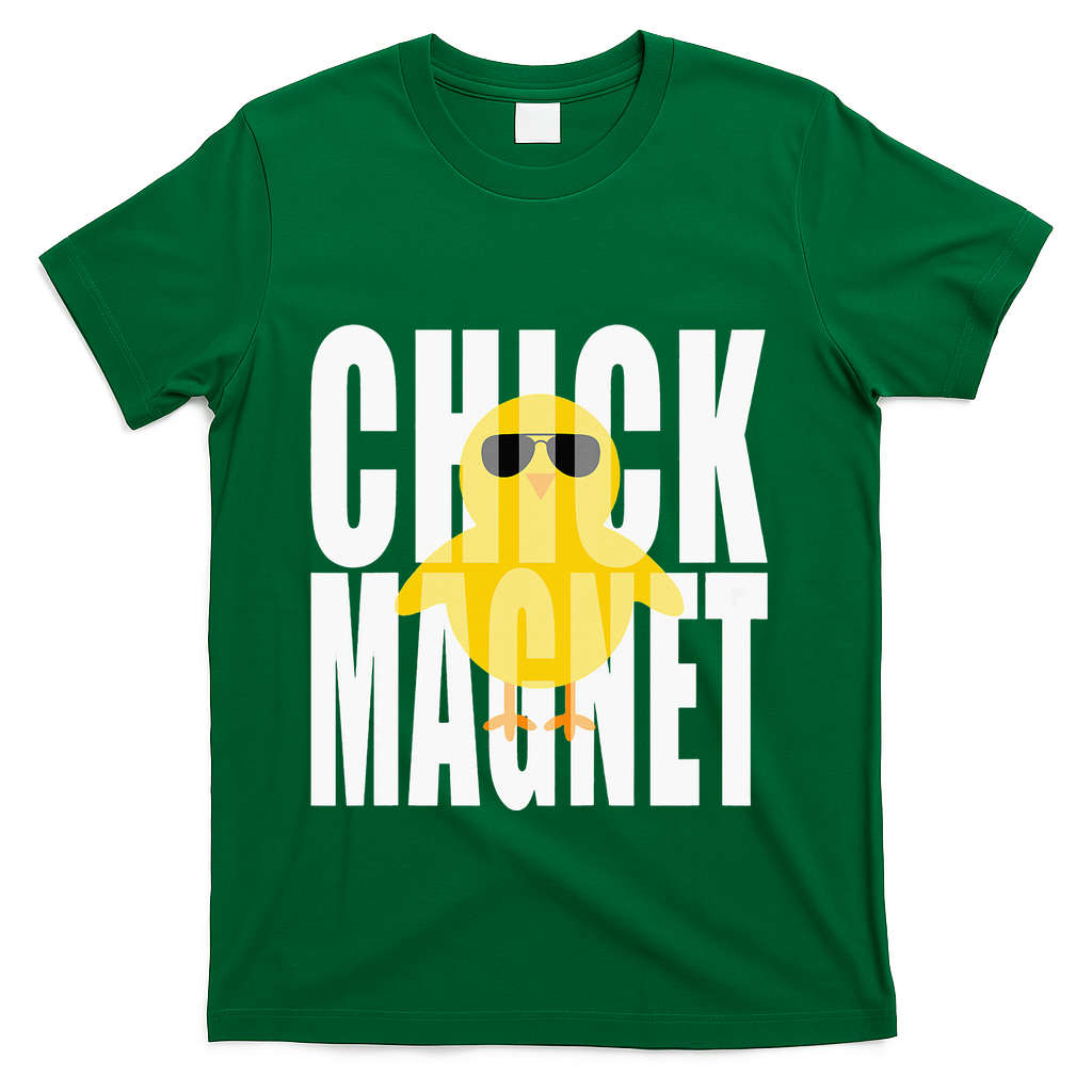 Chick Magnet Cute Easter Baby Chicken Sunglasses Art T-Shirt