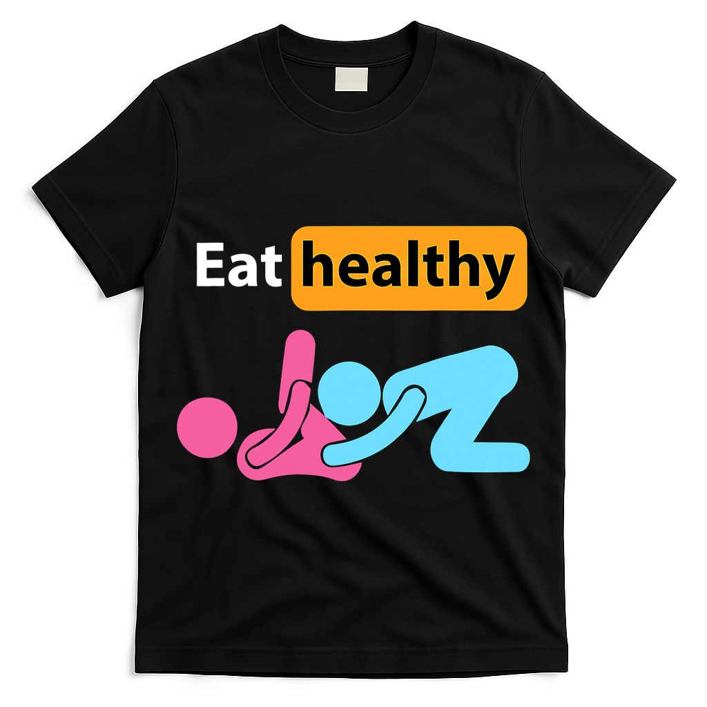 Adult Humor Eating Healthy Valentines Day T-Shirt