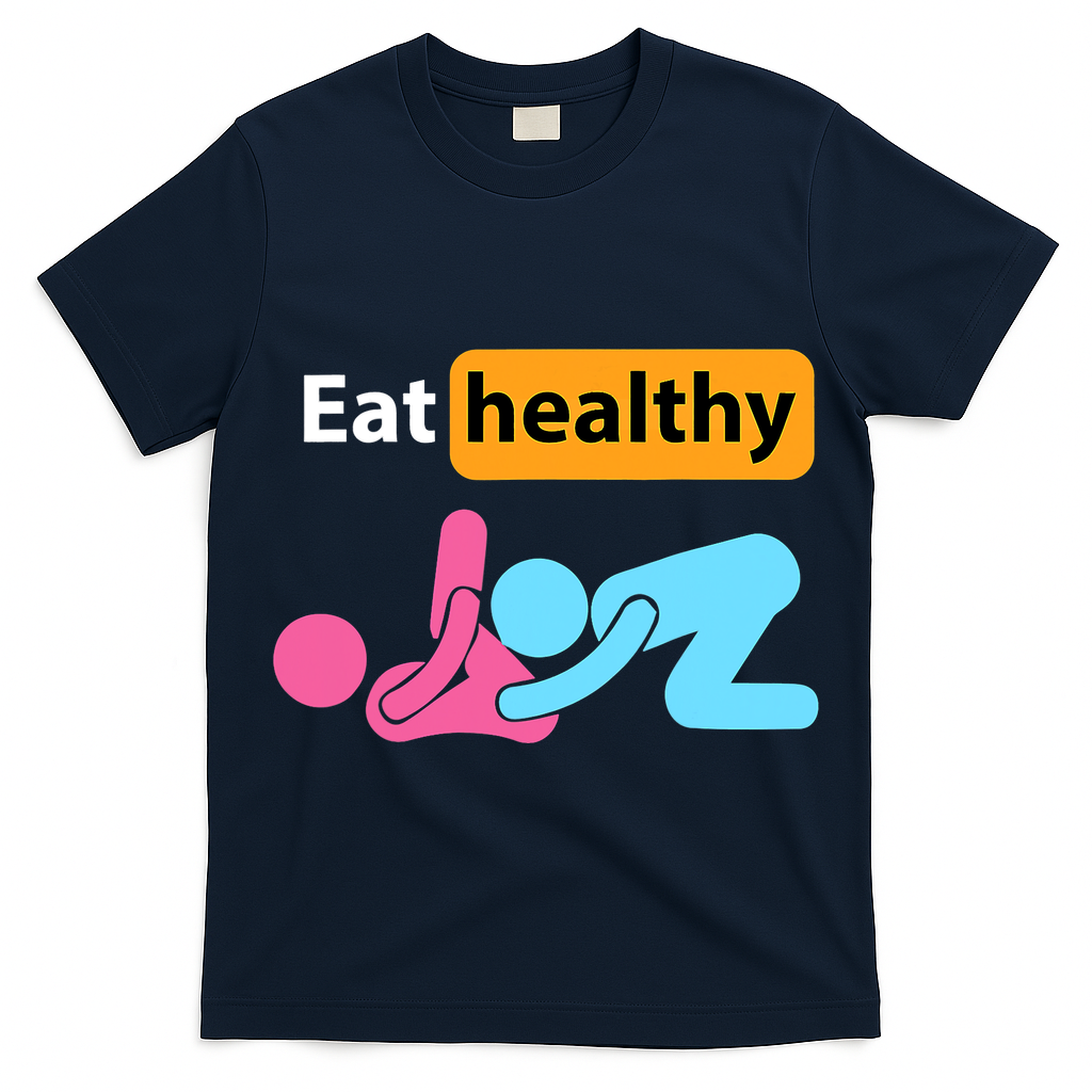 Adult Humor Eating Healthy Valentines Day T-Shirt
