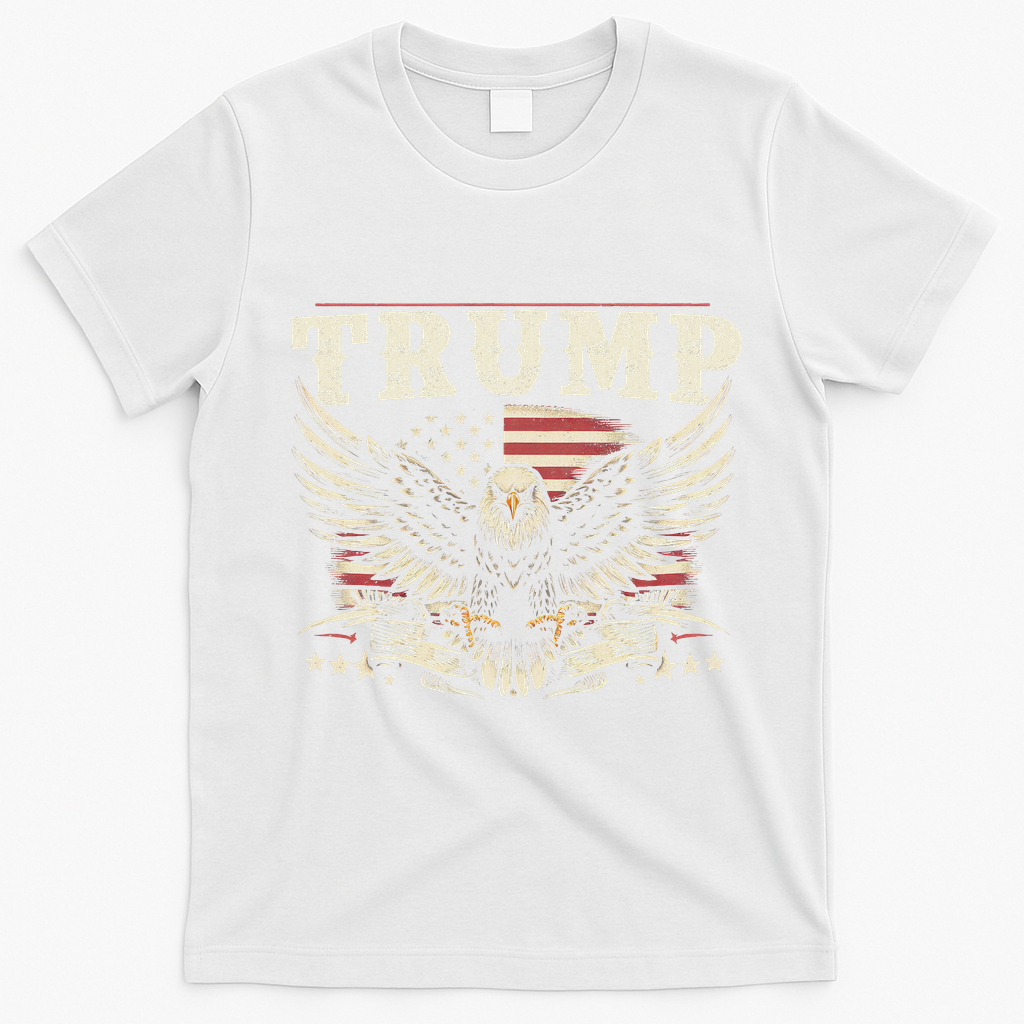 American Made Trump Merchandise T-Shirt - White
