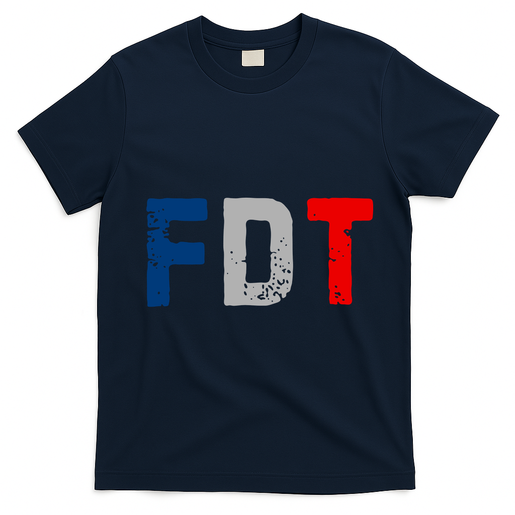 Anti Trump T-Shirt - Navy Blue