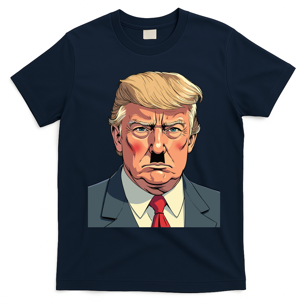 Anti Trump Activist Protest T-Shirt - Navy Blue