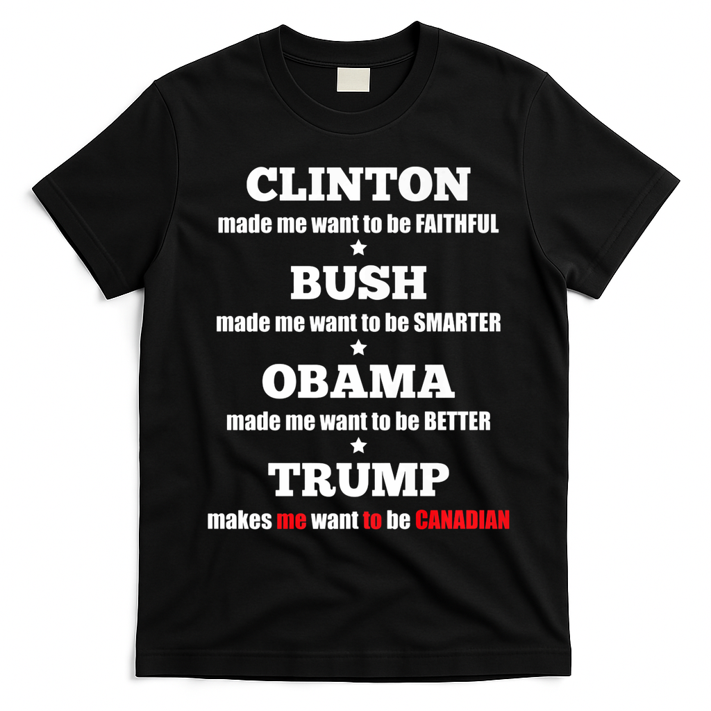 Anti Trump Political For Independents And Liberals T-Shirt - Black