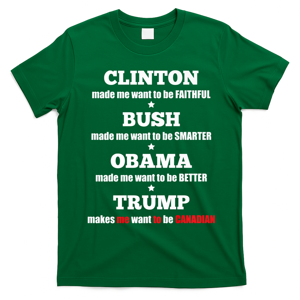 Anti Trump Political For Independents And Liberals T-Shirt - Irish Green