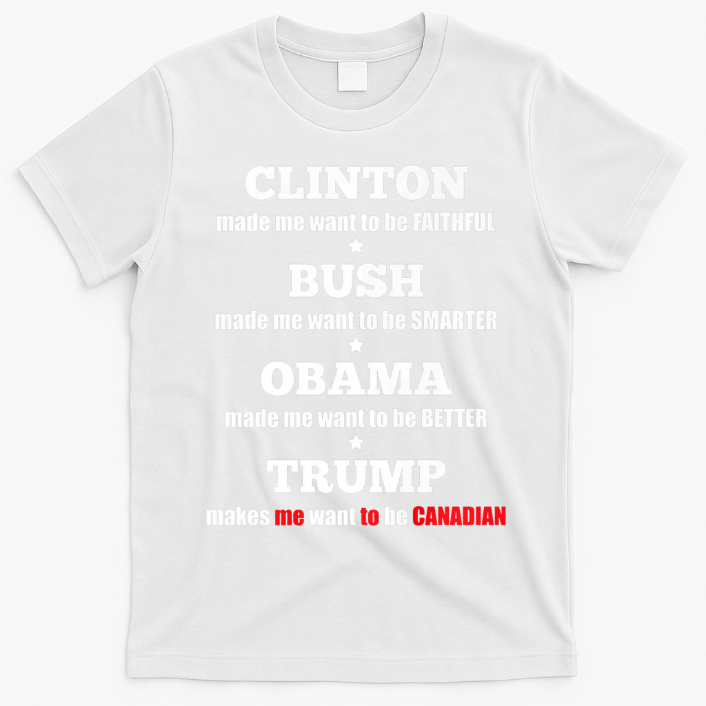 Anti Trump Political For Independents And Liberals T-Shirt - White