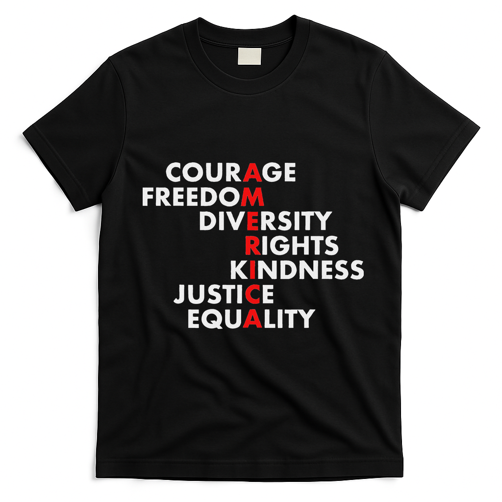 Anti Trump Resist Political T-Shirt - Black