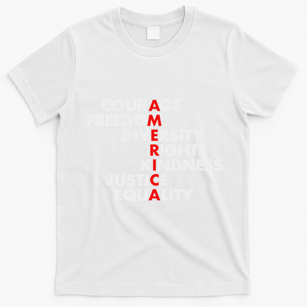 Anti Trump Resist Political T-Shirt - White