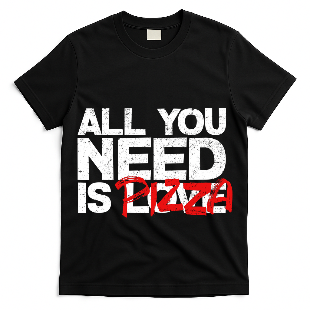 All You Need Is Pizza T-Shirt
