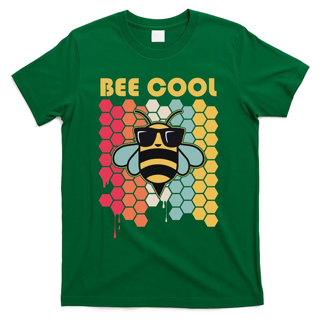 Boy Bee Lover Bumble Bumblebee Bee Cool T-Shirt - Green