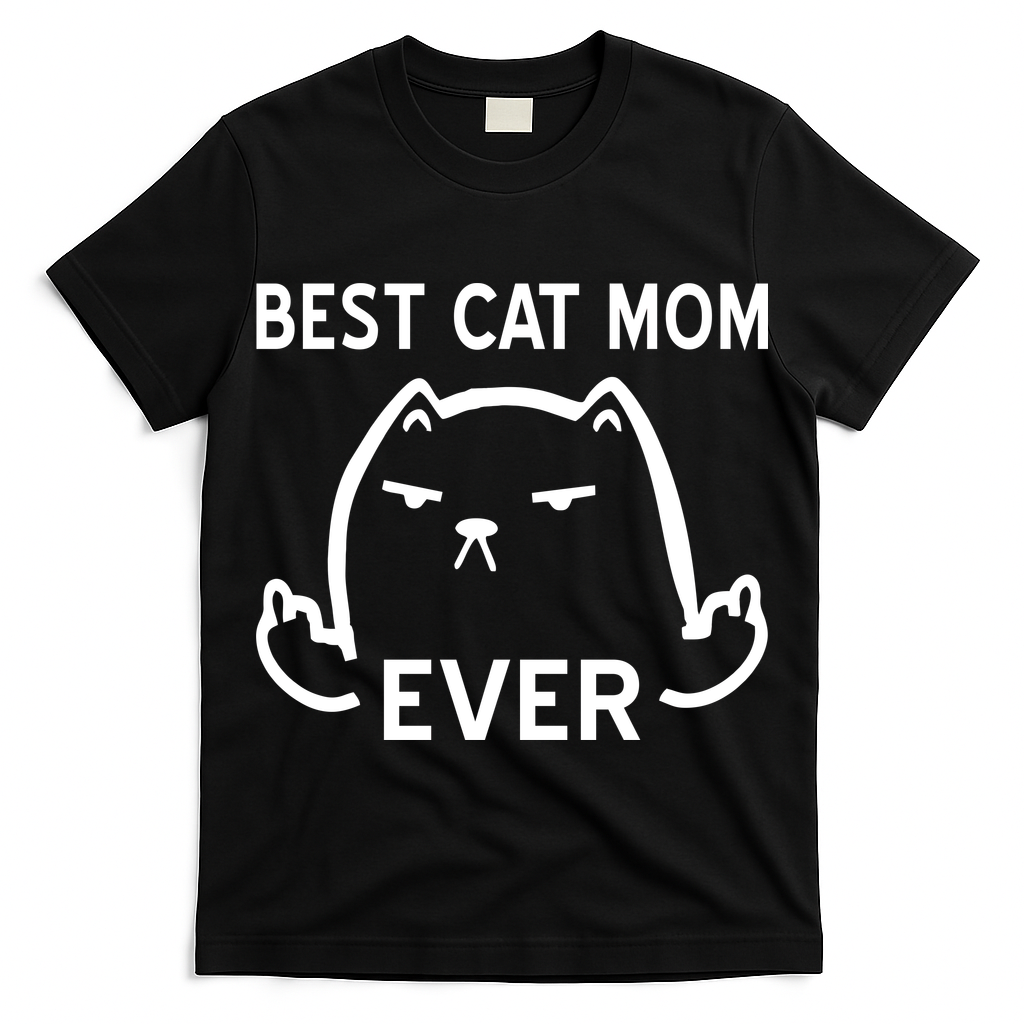 Best Cat Mom Ever T-Shirt
