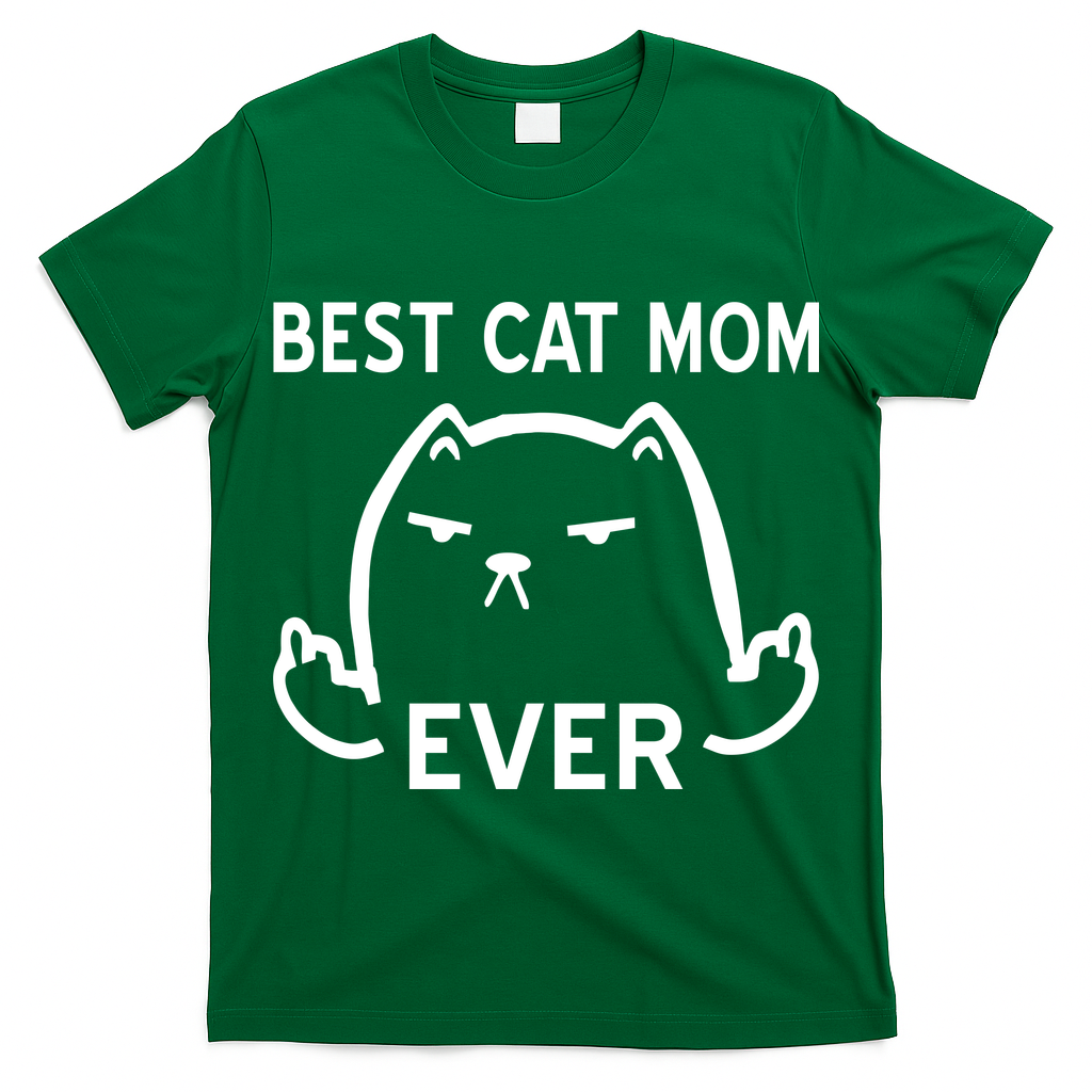 Best Cat Mom Ever T-Shirt