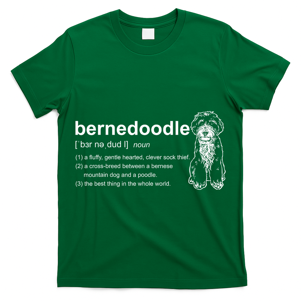 Bernedoodle Dog Definition Bernedoodle T-Shirt
