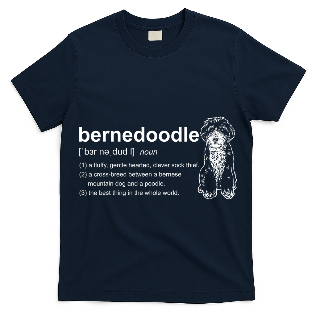 Bernedoodle Dog Definition Bernedoodle T-Shirt
