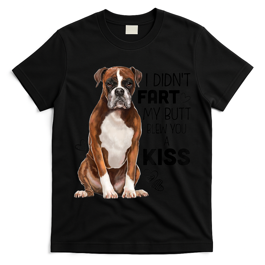 Boxer Dog Funny Tshirt For Dog Mom, Dog Dad, Dog Lover Gift T-Shirt