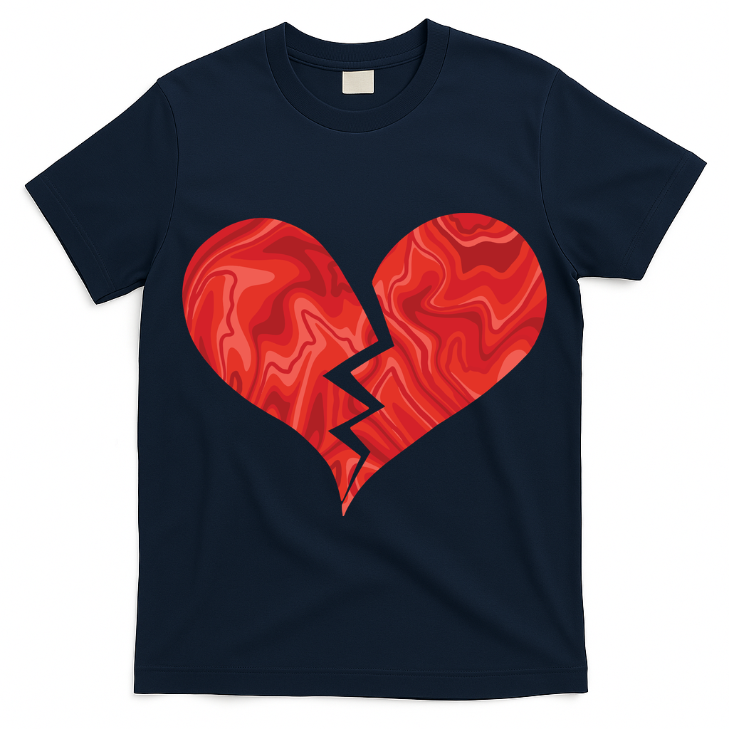Broken Heart Anti Valentine T-Shirt