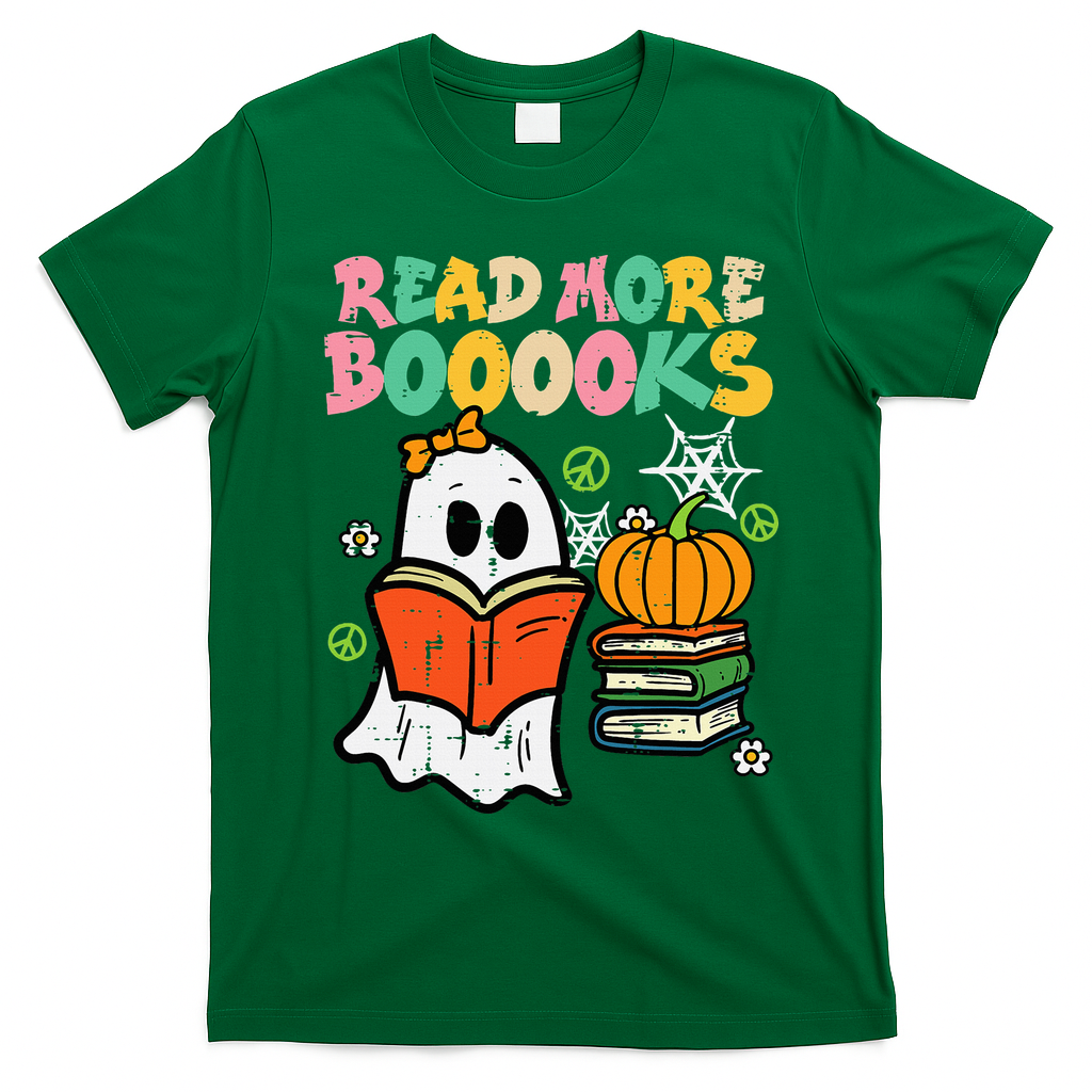 Bookworm Halloween Costume T-Shirt - Irish Green