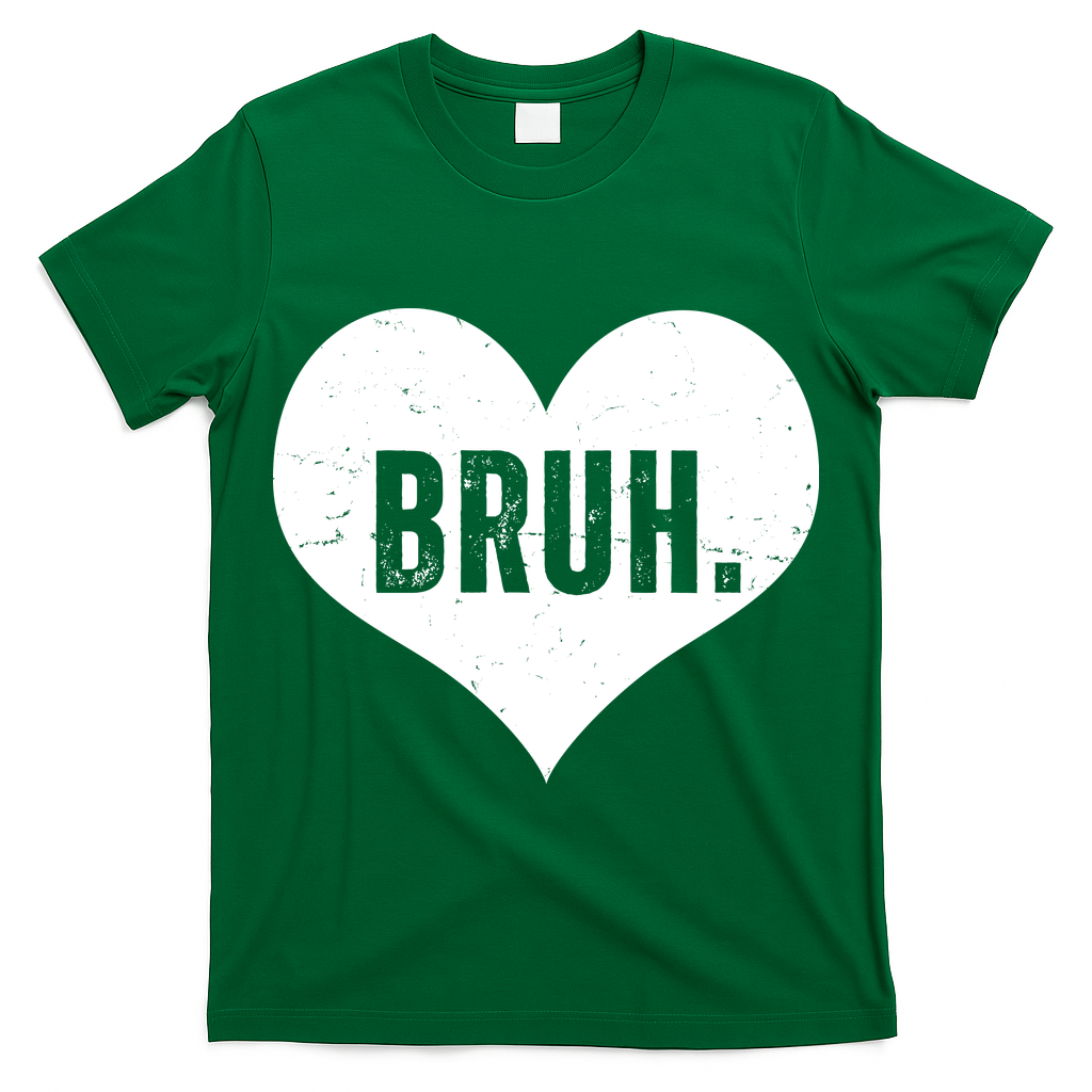 Bruh Meme Funny Valentine T-Shirt