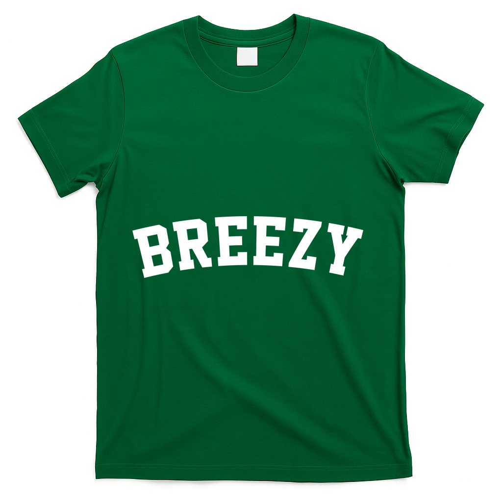 Breezy Merch Gear T-Shirt - Green