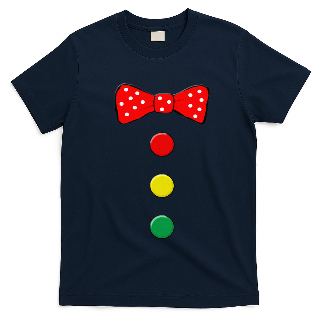 Clown Costume Halloween Funny Circus Clown Matching Family T-Shirt - Navy Blue