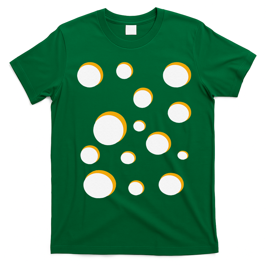 Cheese Costume Swiss Gouda Brie Cheddar Halloween T-Shirt - Irish Green