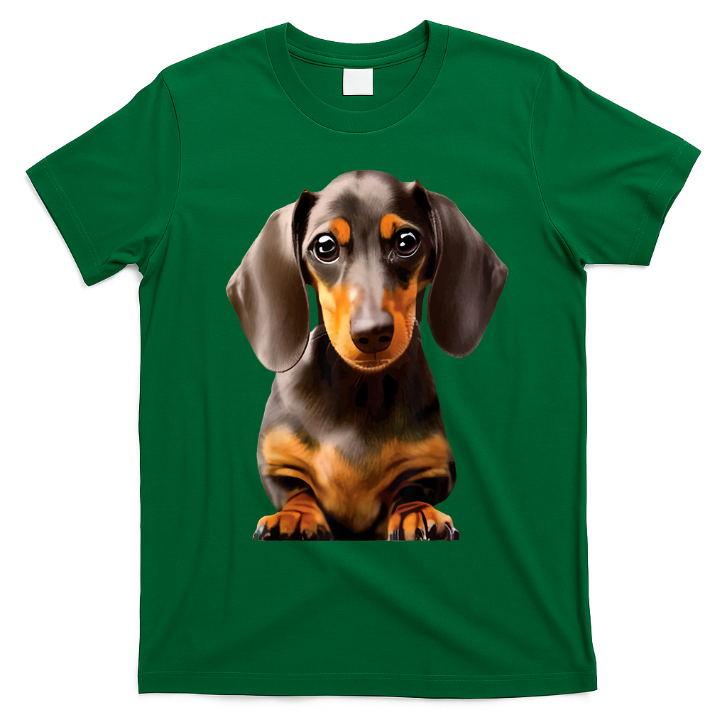 Cute Dachshund Dog Lover Animal Pet Trainer Best Gift T-Shirt - Irish Green