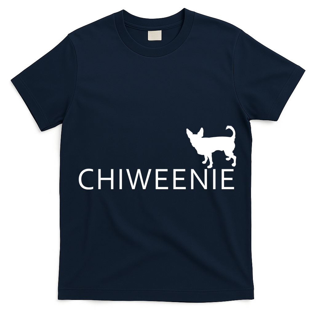 Chiweenie Dog Funny Logo T-Shirt