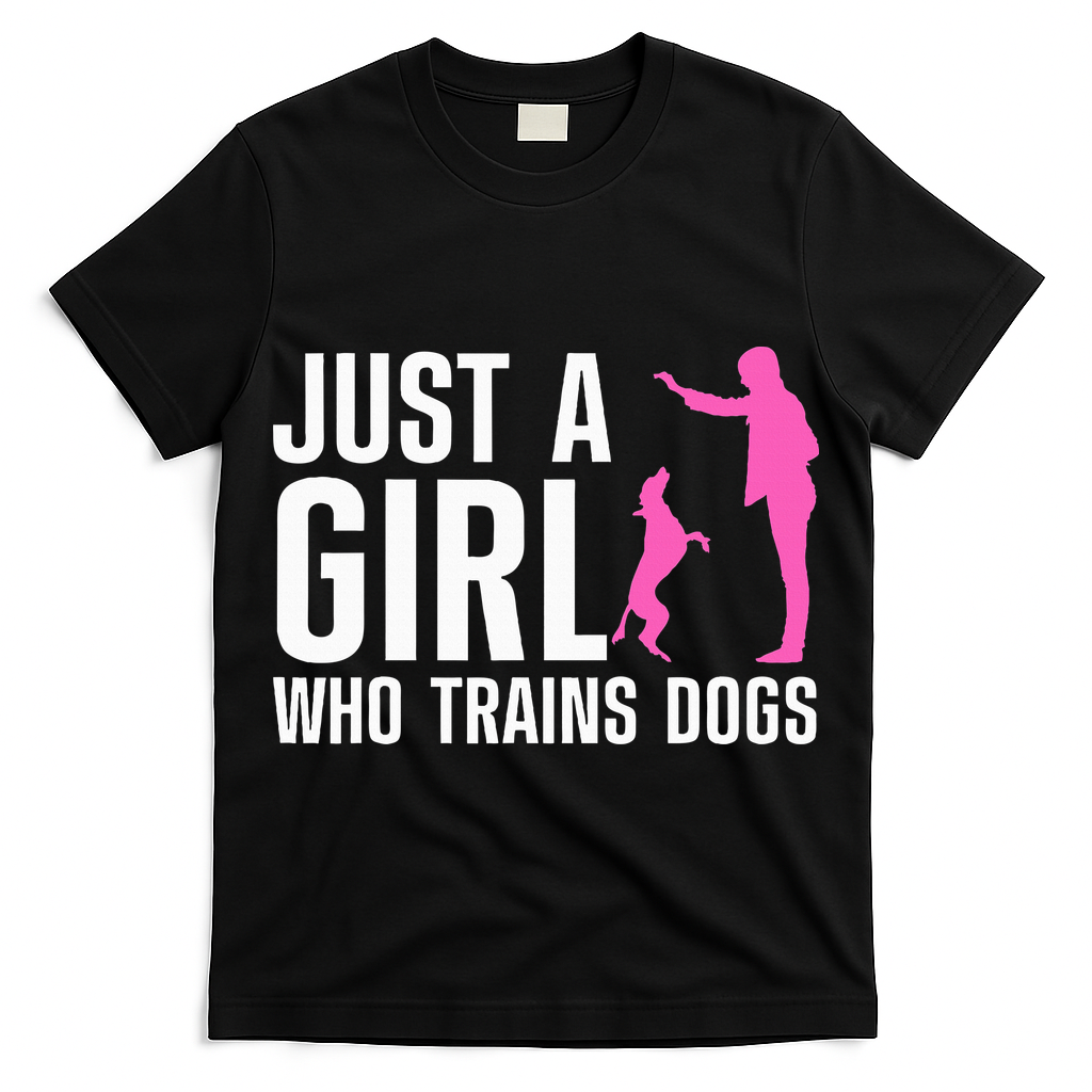 Cute Dog Trainer For Training Dog Lover Owner T-Shirt