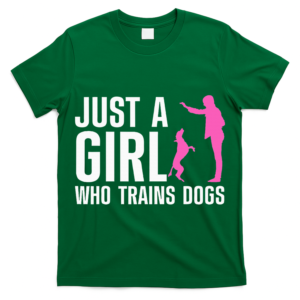 Cute Dog Trainer For Training Dog Lover Owner T-Shirt