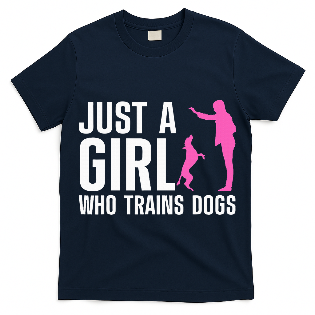 Cute Dog Trainer For Training Dog Lover Owner T-Shirt