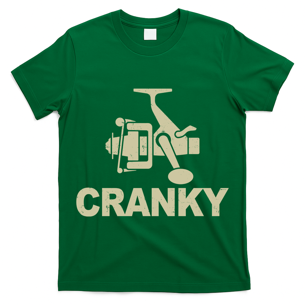 Crankbait Fishing Lure Cranky Funny Fishing Gift T-Shirt
