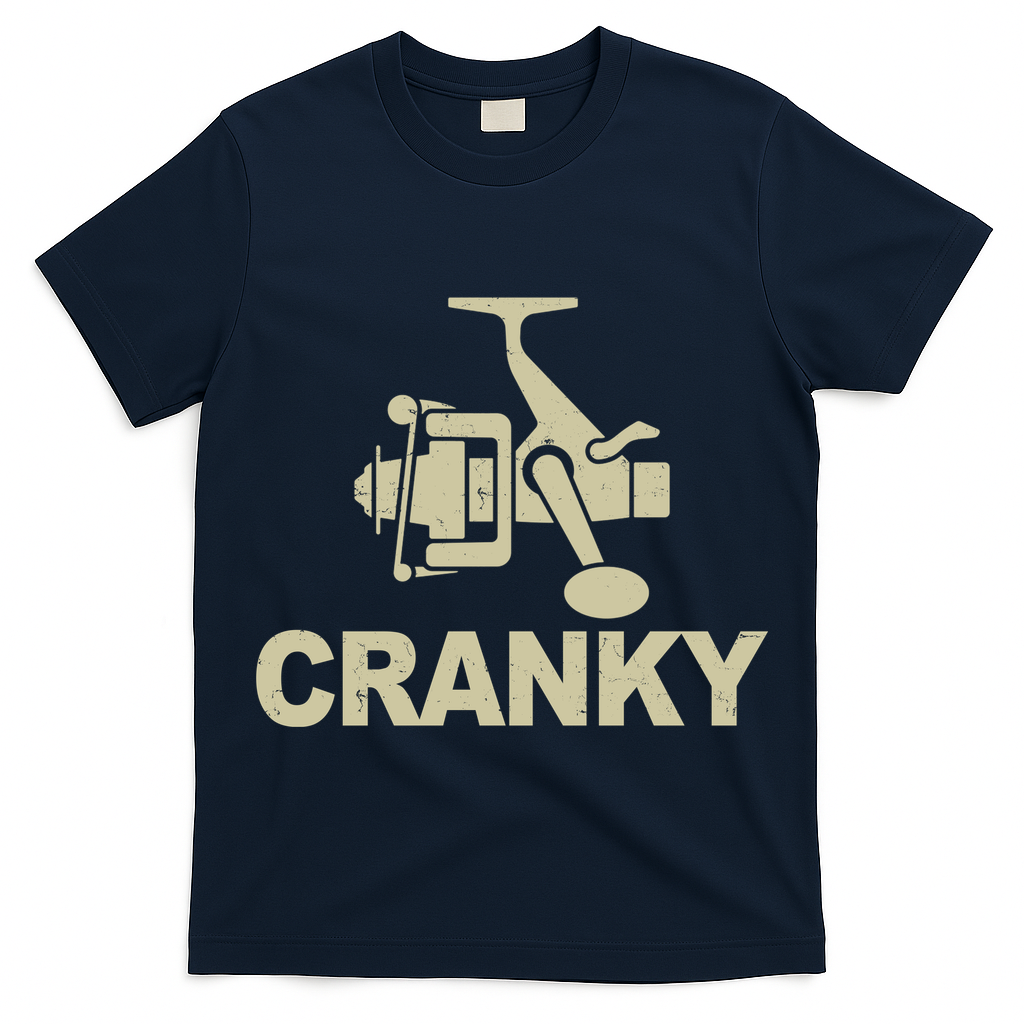 Crankbait Fishing Lure Cranky Funny Fishing Gift T-Shirt