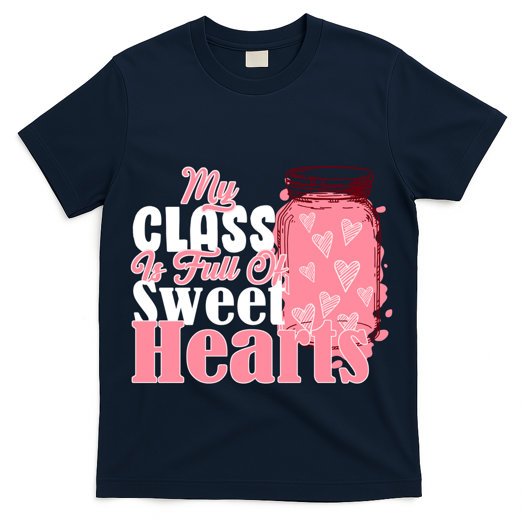 My Class Is Full Of Sweet Hearts Valentine's Day T-Shirt