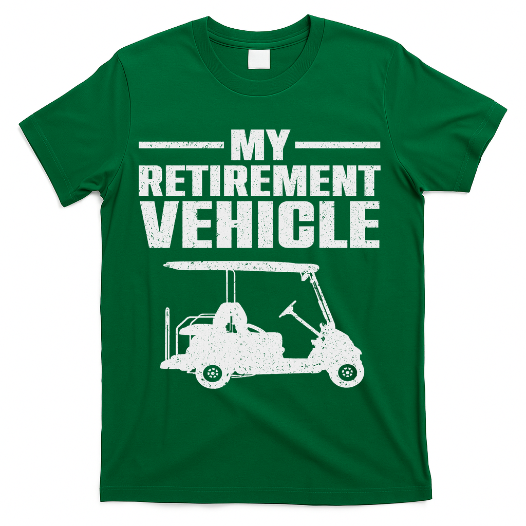 Cool Golf Cart Design For Women Golfer Golf Cart Lover T-Shirt - Green