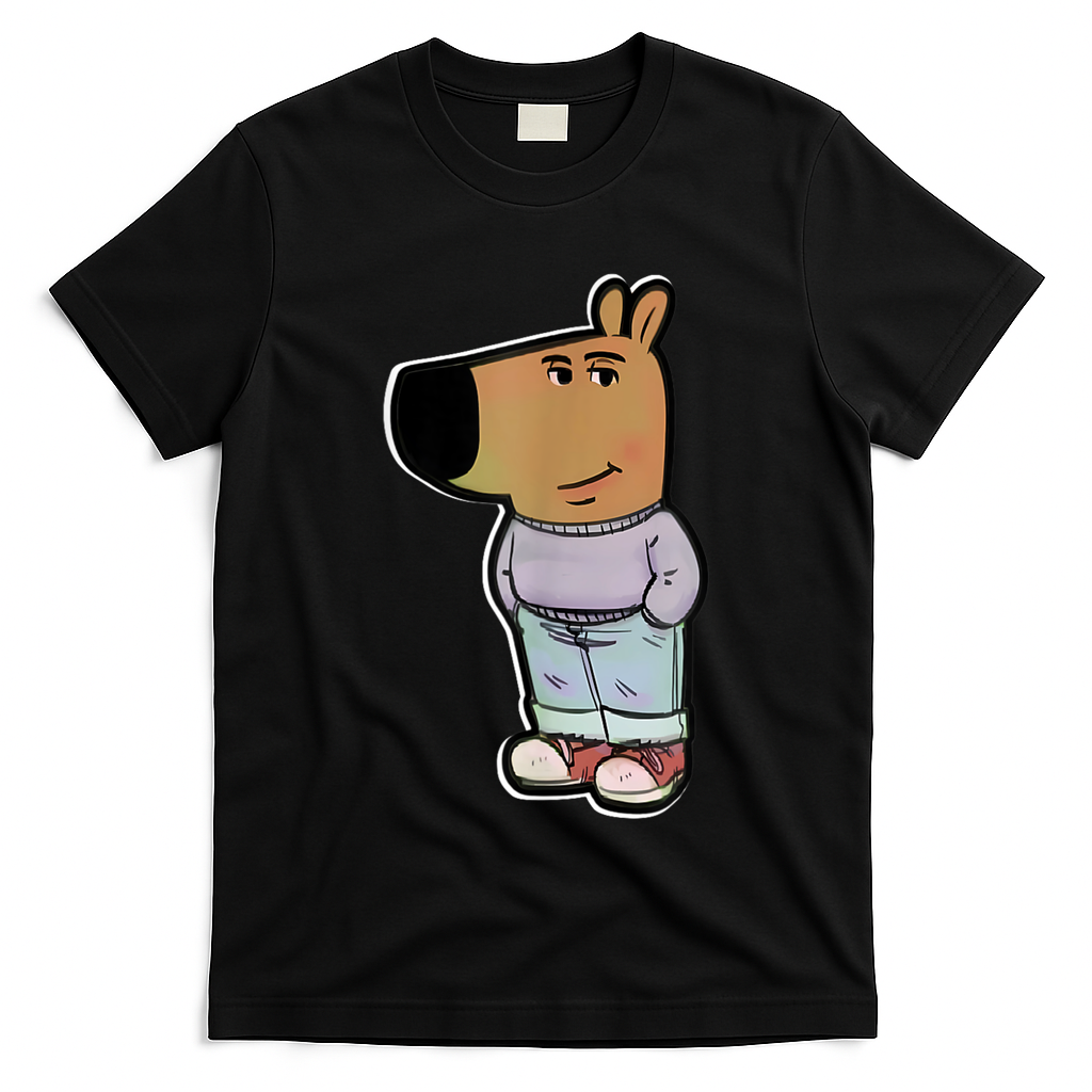 Chill Guy Dog Funny Chill Guy Meme T-Shirt