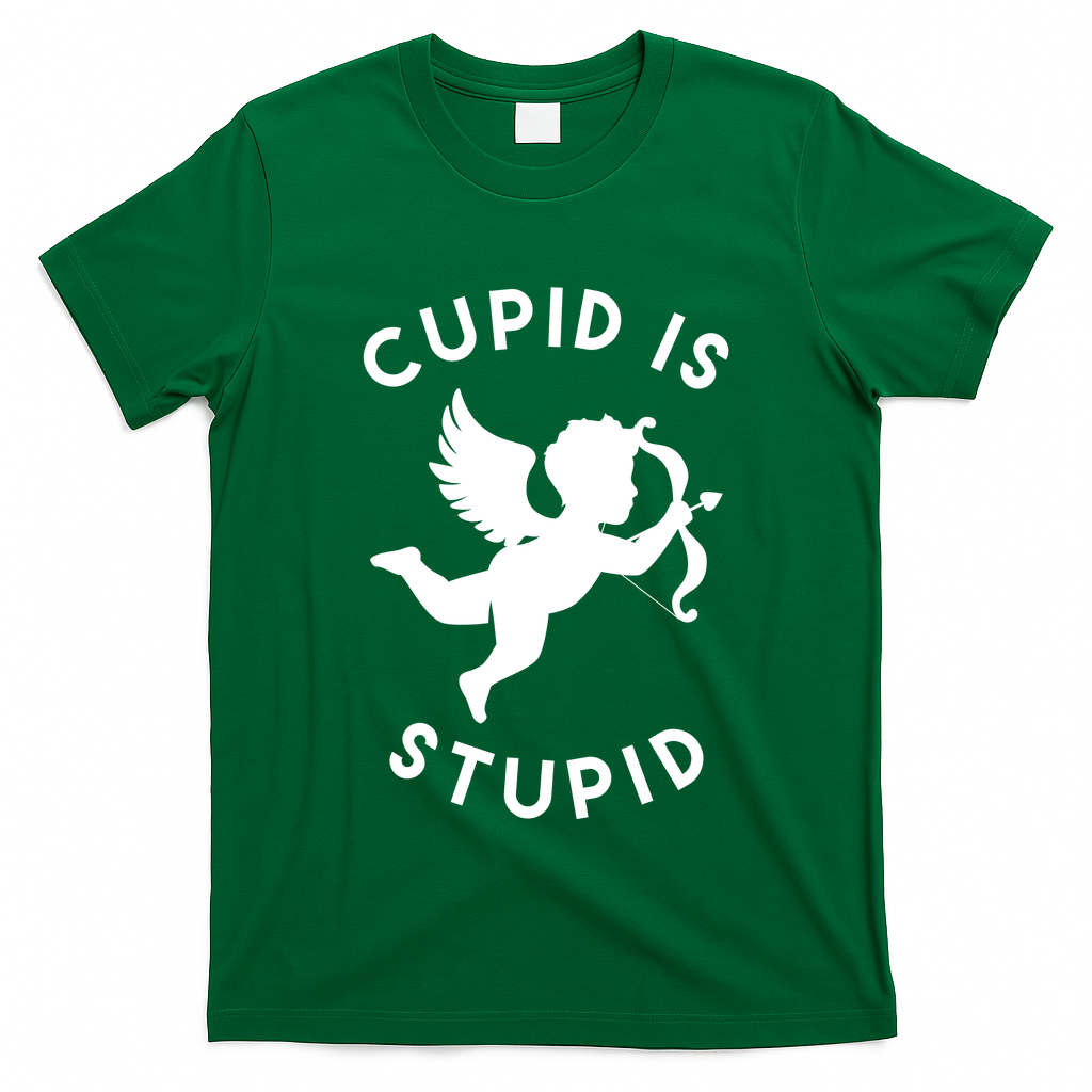 Cupid Is Stupid Anti Valentine T-Shirt