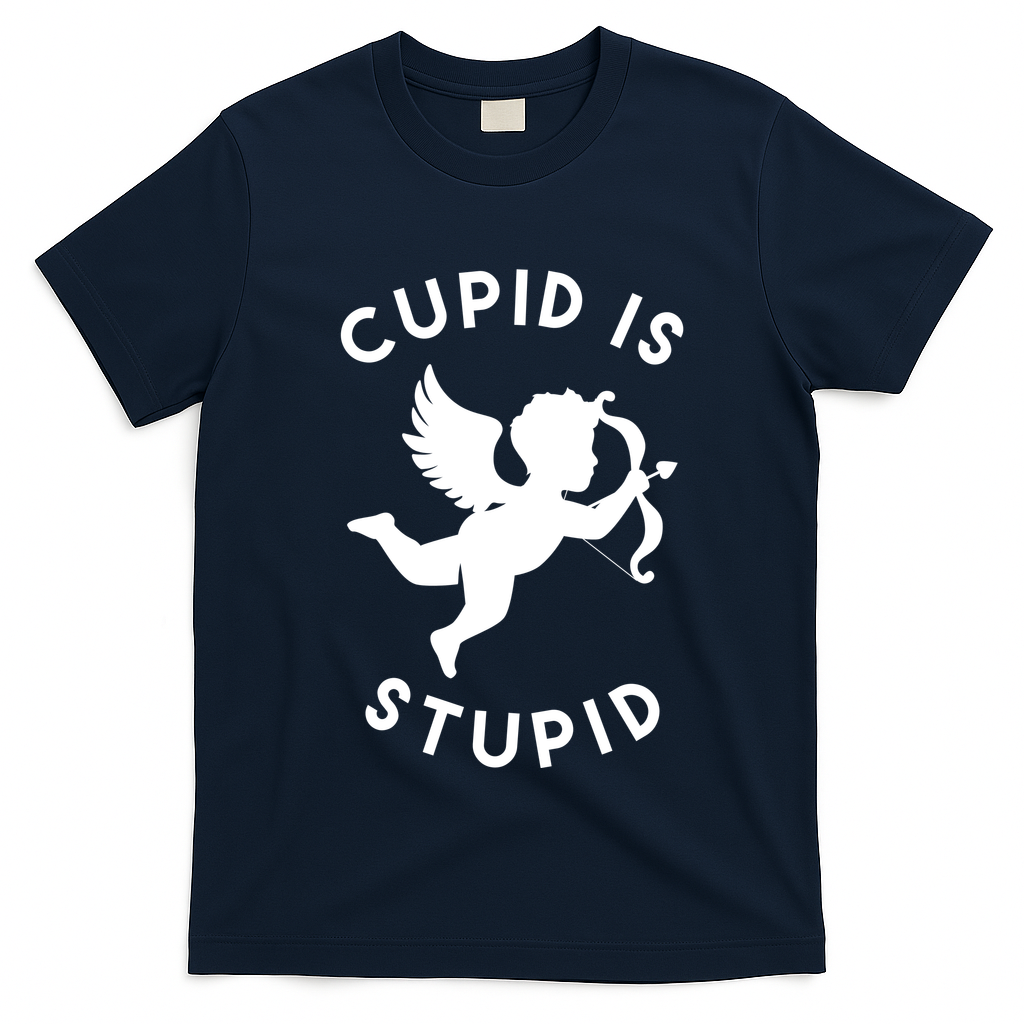 Cupid Is Stupid Anti Valentine T-Shirt