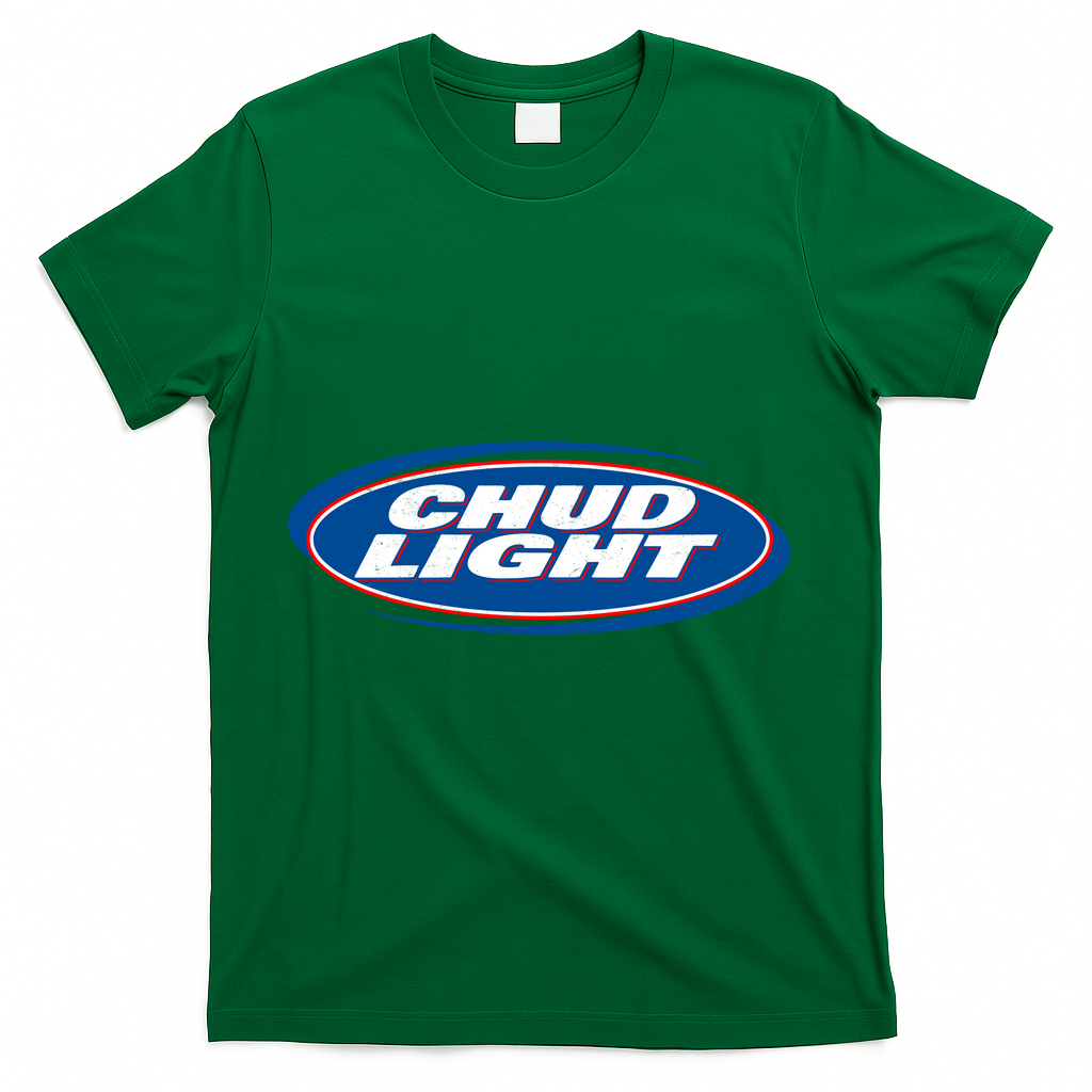Chud Light Beer T-Shirt - Green