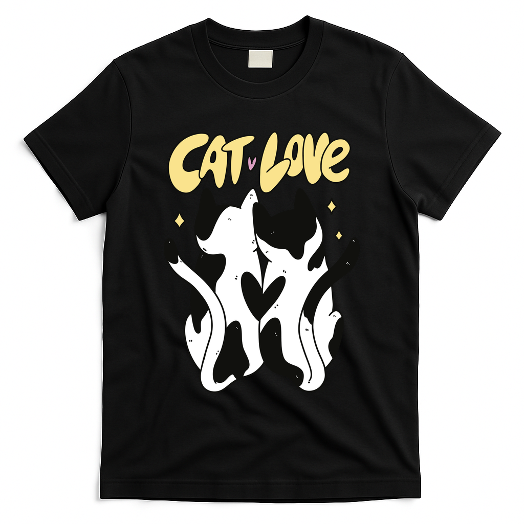 Cat Love Cute Gift T-Shirt